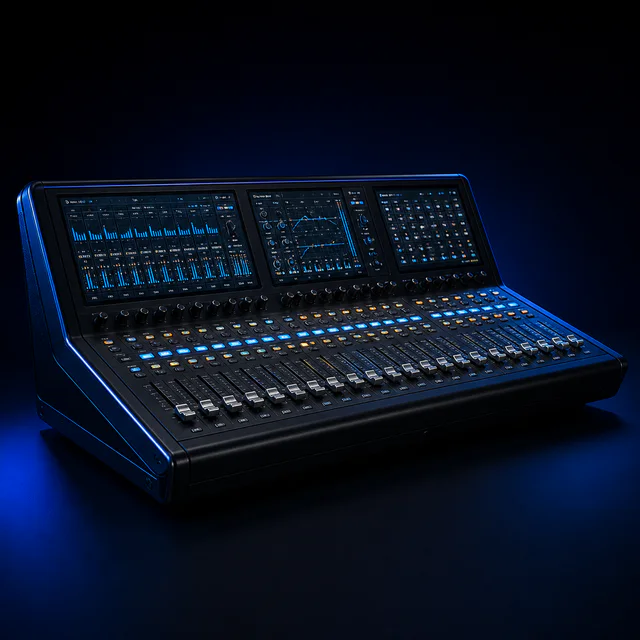 Início 12 Mesa digital de áudio sem marca