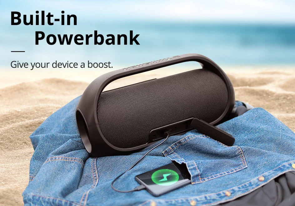 Caixa de Som Tronsmart Bang Alto-Falante 60w Bluetooth 5.3