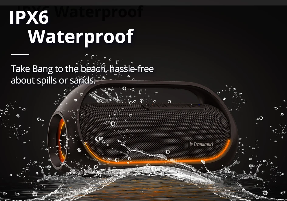 Caixa de Som Tronsmart Bang Alto-Falante 60w Bluetooth 5.3